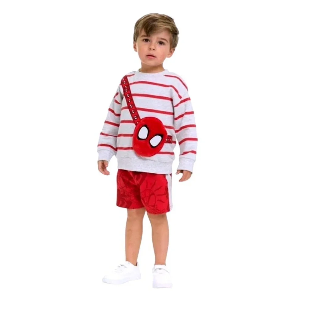 Marvel Spidey and His Amazing Friends Toddler Boys 2 Piece Sweat Short Set 4T